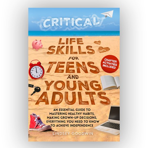 A fun, fresh book cover design that college students treasure as their coolest reference book Design by desainbagus3