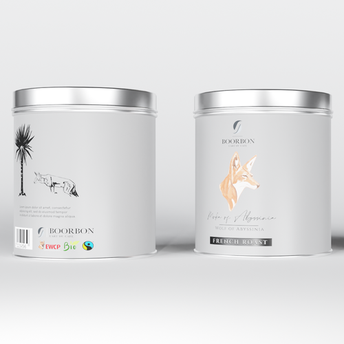 Artistic, luxurious and modern packaging for organic and fair trade coffee bean Design por babibola