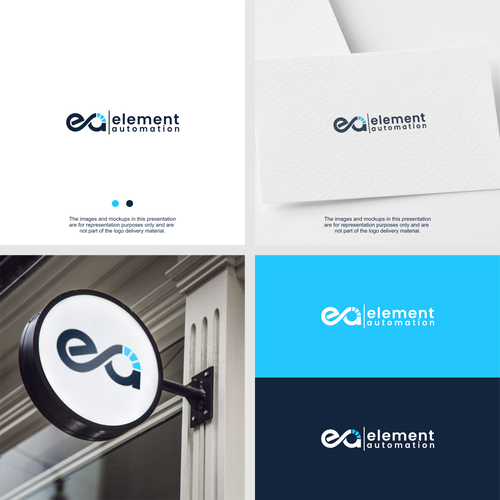 "New company launch. Clean, industrial, modern logo." winning Stationery