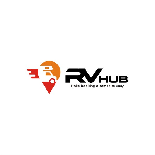 RV Hub, a campsite booking company Design by Warnaihari