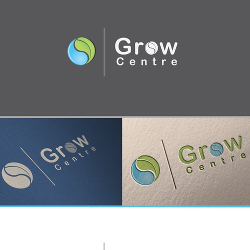 Logo design for Grow Centre Réalisé par Samrat99
