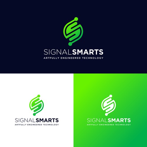 Design a Modern, Geometric Logo for Signal Smarts: We are Network and Wireless Technology Artists!! Design réalisé par cs_branding