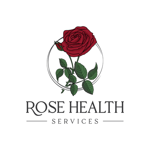 Design a classic and elegant rose logo for a health business Design by ChrissaMarion