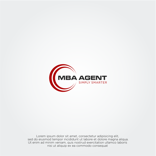 New Logo for The MBA Agent (and slogan) including image/icon Design by F4 491 LE