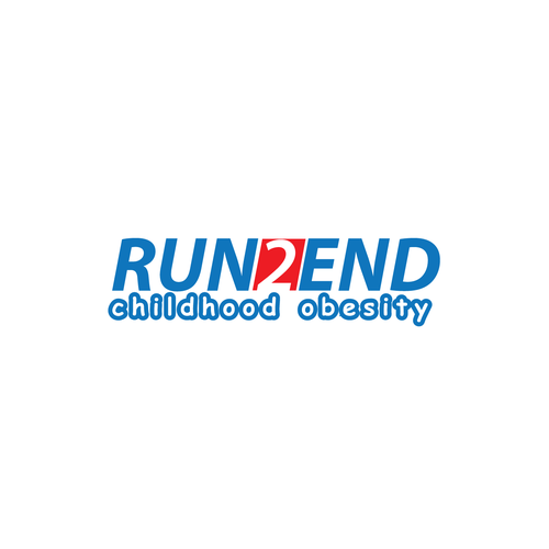 Run 2 End : Childhood Obesity needs a new logo Ontwerp door Hardth¡nker™