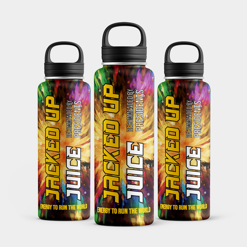 Jacked Up Juice Energy Drink Design by usharab_designs