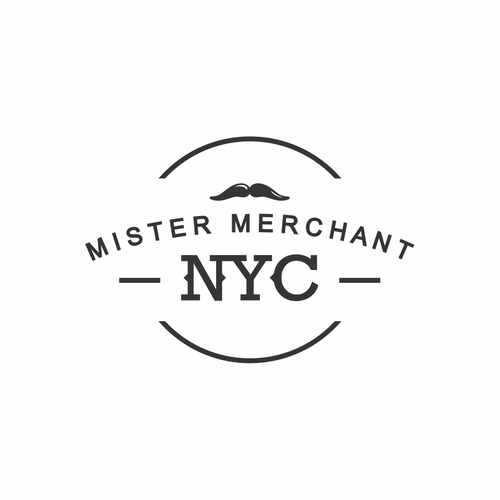 Calling all Hipsters. Create an edgy but authentic logo for Mister Merchant NYC! Design by Helmidwip