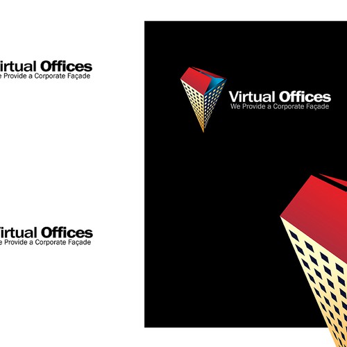 Virtual Offices - logo design Diseño de grade
