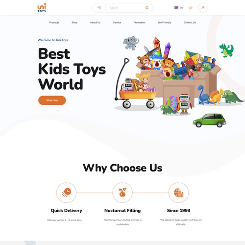 Web page design contest entry by ⚡️unbox.style⚡️