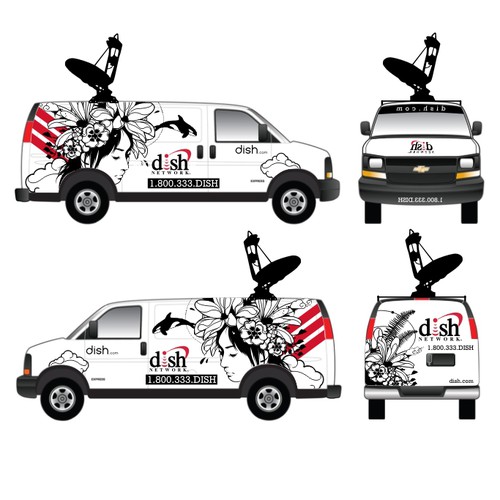 V&S 002 ~ REDESIGN THE DISH NETWORK INSTALLATION FLEET Design by NEX Creative