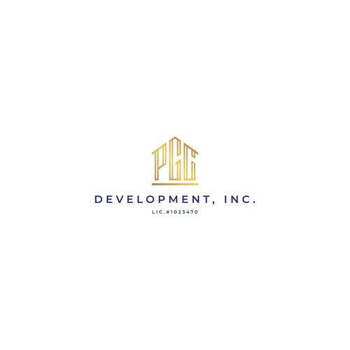 Logo for high end home builder/construction. Design by thetamlika®