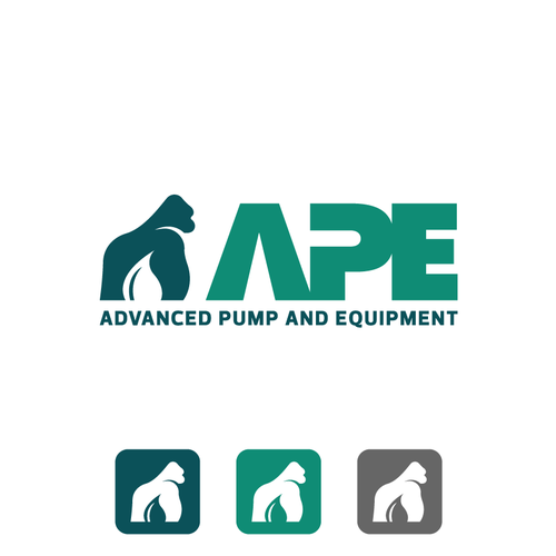 APE (Advanced Pump and Equipment) logo redesign Design by Luel