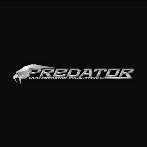 Aggressive Logo Design for an Motorcycle Exhaust (Predator) Design by Anta Design