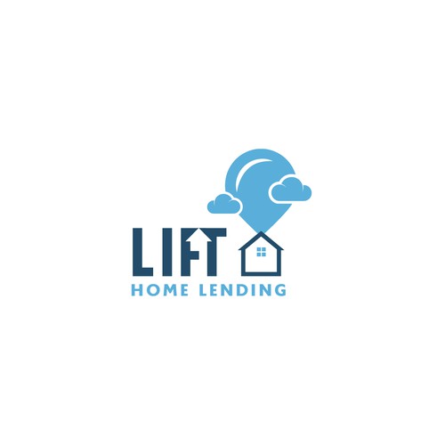 Lift Home Lending Logo Design by freecycle