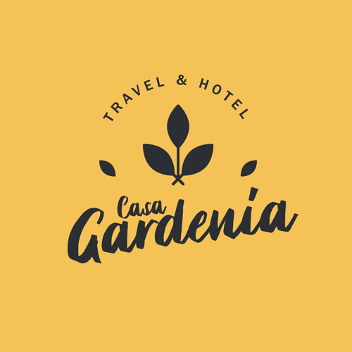 Casa Gardenia Logo Design by Rabi Hilaoui