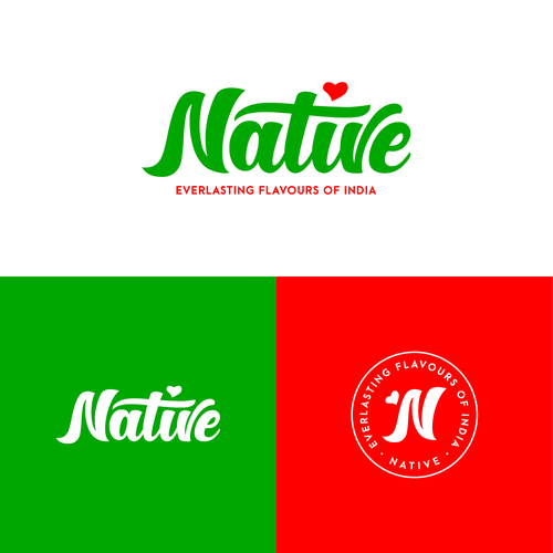 Logo for Food and beverage company focused on selling indigenous food products from all over India Design réalisé par ORANGGO