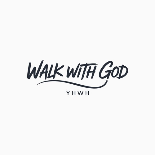 Walk With God Minimalist Luxury Logo for a Modern Faith & Fashion Brand Design by JRamborger