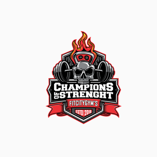 Logo for a Strength And Conditioning Facility Design by Gagah Sukmoaji (GS)