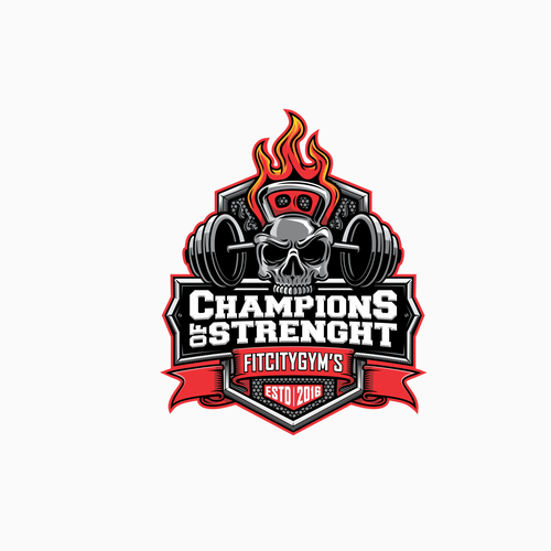 Logo for a Strength And Conditioning Facility Réalisé par Gasumon