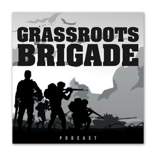 Cover Art for Military Veteran Podcast Design by The Cloud Digital