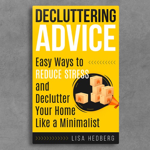 Design a book cover about decluttering your home Design by Adriano - Covers
