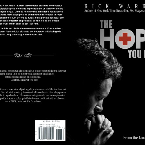 Design Rick Warren's New Book Cover Design by Rusty May