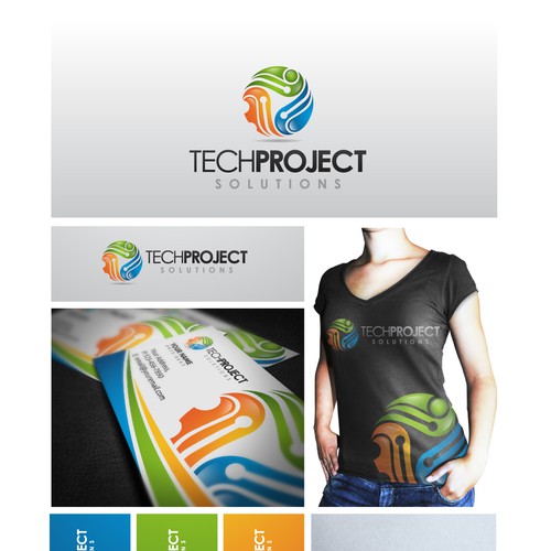 New logo wanted for TechProjectSolutions.com Diseño de Fierda Designs