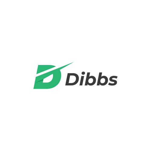 Dibbs - logo for fractional sports card trading market Design by delly_martin