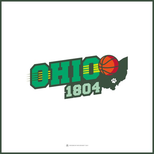 Basketball Logo for Ohio 1804 - Your Winning Logo Featured on Major Sports Network Design by ArsDesigns!