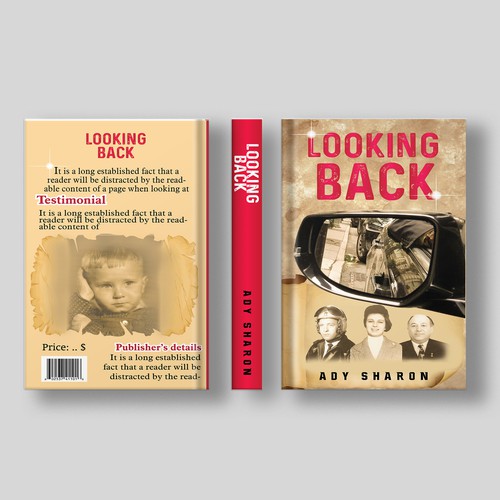 Design powerful Book Cover for "Looking Back" Design by Masuda Begum