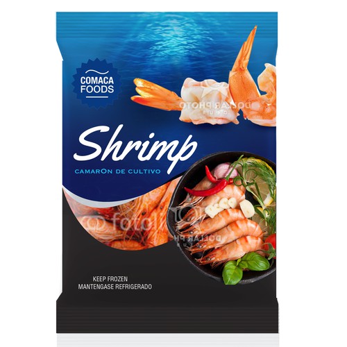 Worldwide Seafood Package for Retail Design by Luabaunza