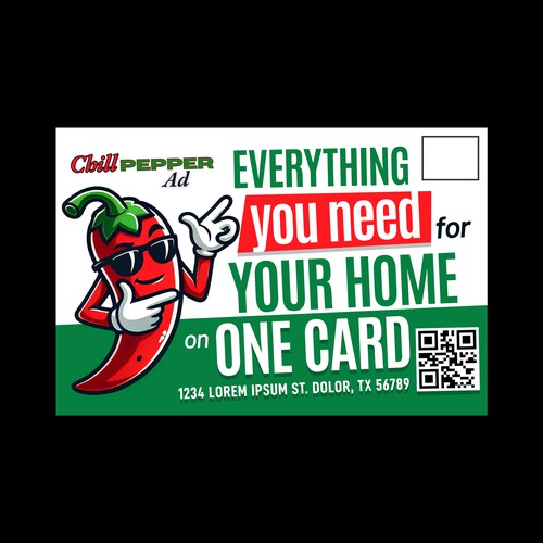 Postcard, flyer or print contest entry by digital.ian