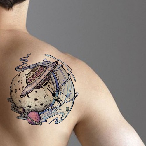 Tattoo Sesion #1: Alien do Passado on Behance