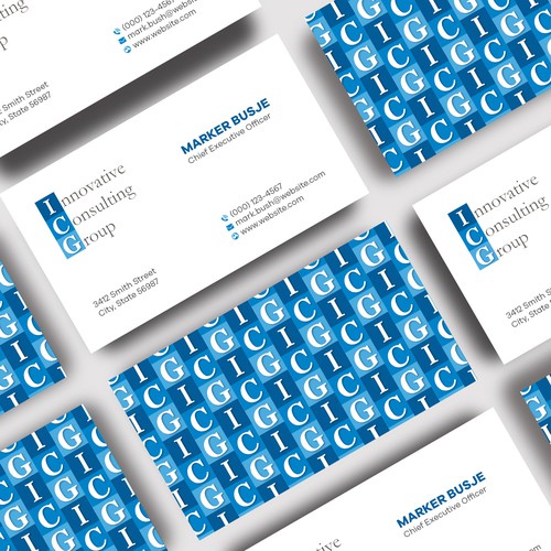Design di ICG Business Cards di Shila Rani Das