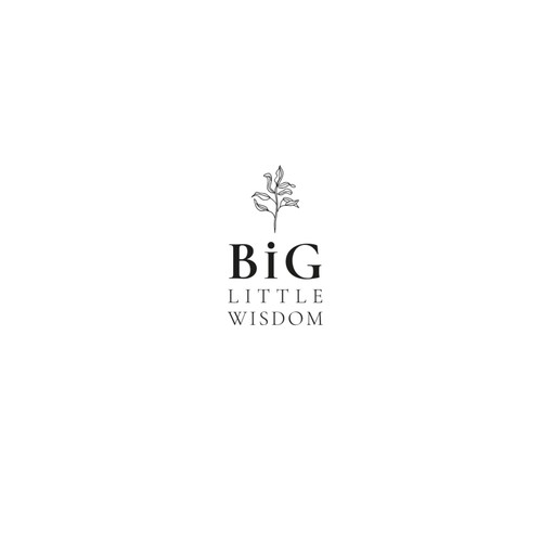 Create a pure & simple logo/ CI for "Big Little Wisdom" (Ayurvedic Inspired Skincare) Design by JU_PO