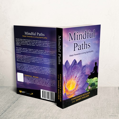 Book Cover Design for a Spiritual Handbook / Text Book Design by CreativeGraft