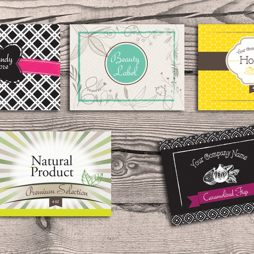 Create product label templates for Avery Design réalisé par Espacio creativo