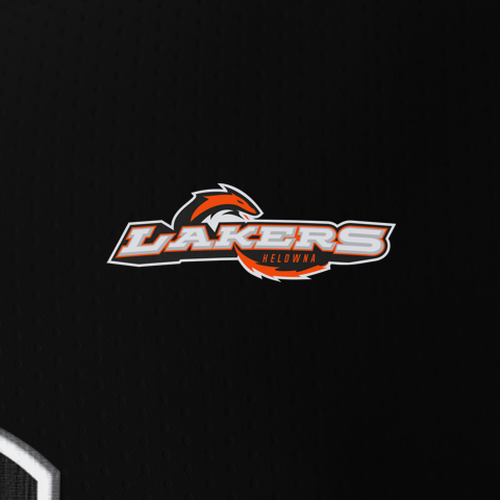 Logo for university hockey team Design by Oz Loya