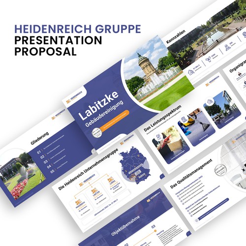 PowerPoint template contest entry by SlideFactory