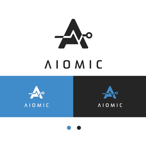 New logo for Aiomic (AI healthtech company) Design by sam_kalye