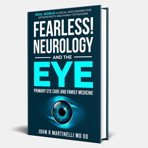 Medical Cover about Neurology & The Eye/Vision in a bold yet engaging style for a new educational series for physicians. Design by Unboxing Studio