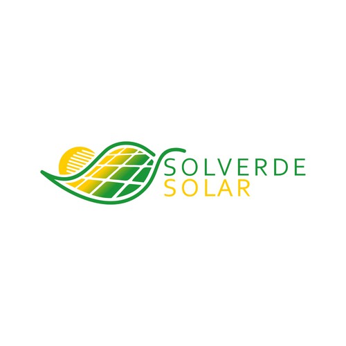 Clean logo for solar company Design by dedotardy