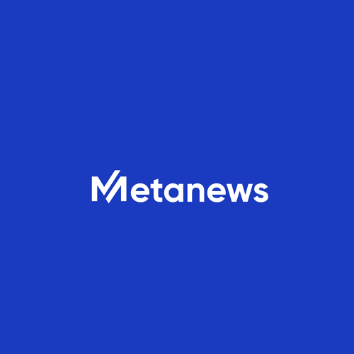 Design a logo for a web3 News platform called MetaNews Design by flatof12
