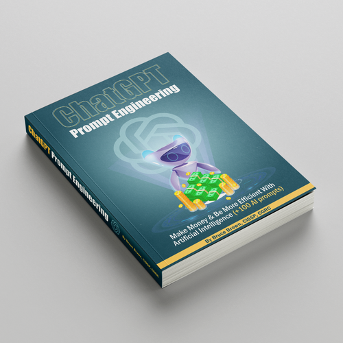 A Catchy AI Book! Design by The aart trick