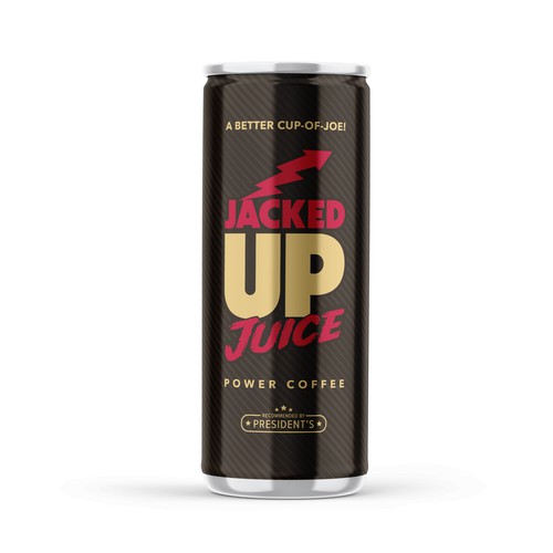 Jacked Up Juice Energy Drink Design by Gustavo RV