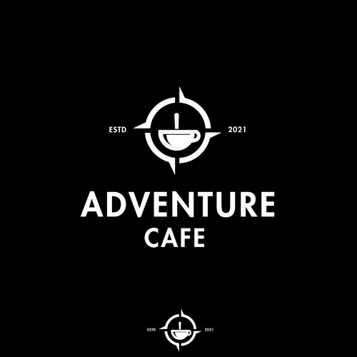 eye-catching logo for new cafe Design by Fortuna Design