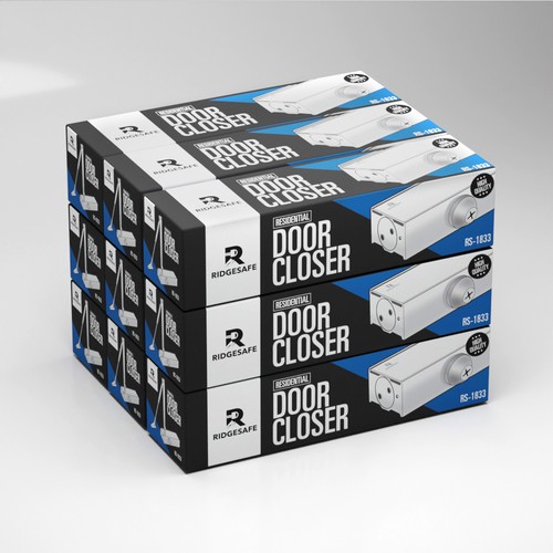 Design a Modern Packaging Design for Hardware Company (Door Closer) Design by Dem Ro