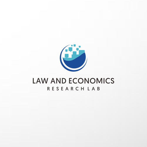 Logo for a Law and Economics Research Lab - one of a kind Design by Ghouvan