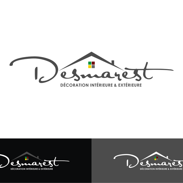 Design by Argh titled "Need Chic Logo for Indoor & Outdoor Decorating Company"