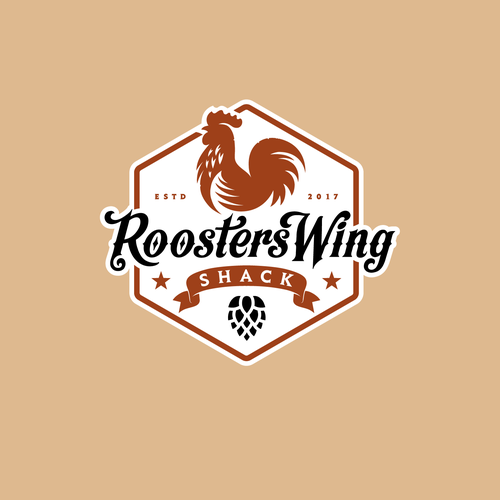 Siv.66さんのDesign a logo for "Roosters Wing Shack"デザイン